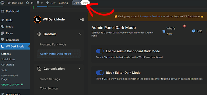 Dark Mode Plugin